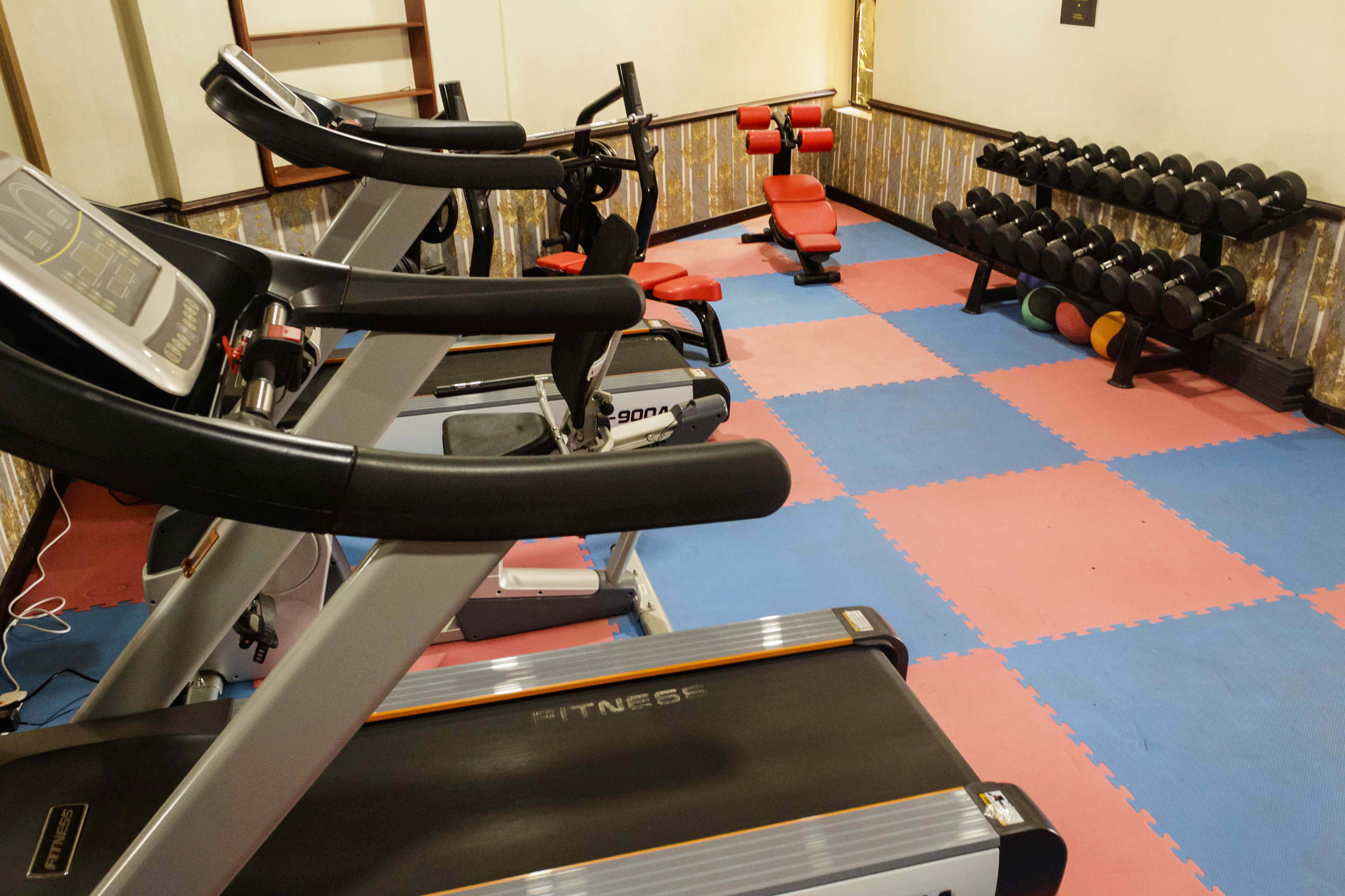 Fitness room at Hotel DUOMO